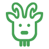 Korban goat icon