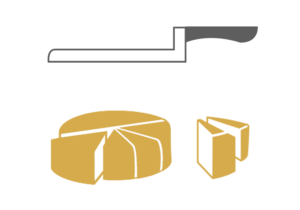 Tipologia di taglio formaggio 1