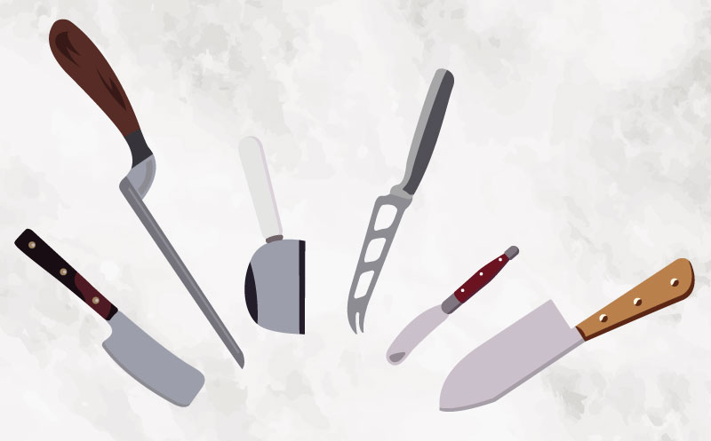 Set di coltelli da Formaggio Fockety Coltello da Formaggio Liscio Cucina per la casa 
