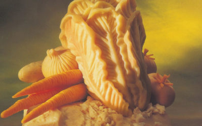 Le sculture di formaggio di Sarah Kaufmann