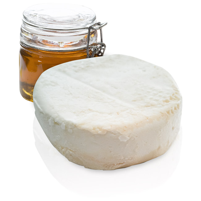 Castellana robiola goat cheese from raw milk